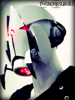 Illustration for article titled Turn Your Face Into A Portal Turret With This Badass Mask